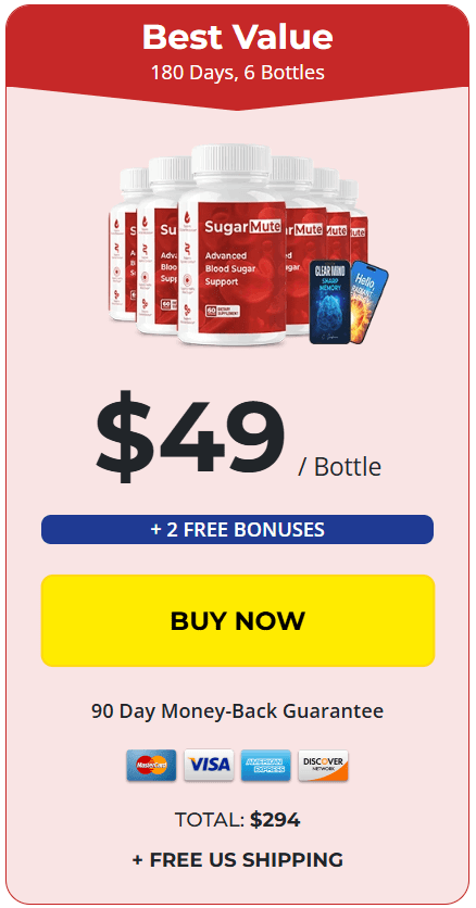 Sugarmute order 6bottle